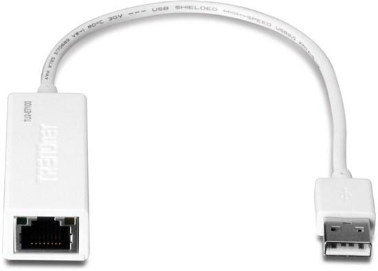 Immagine prodotto Trendnet TU2-ET100, adattatore da USB a Fast Ethernet (USB 2.0, RJ45 (1x))