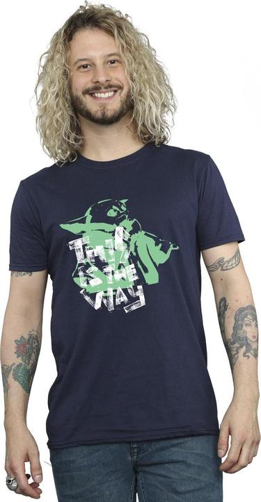 Image du produit Star Wars - T-shirt THE MANDALORIAN THIS IS THE WAY GROGU - Homme (3XL)