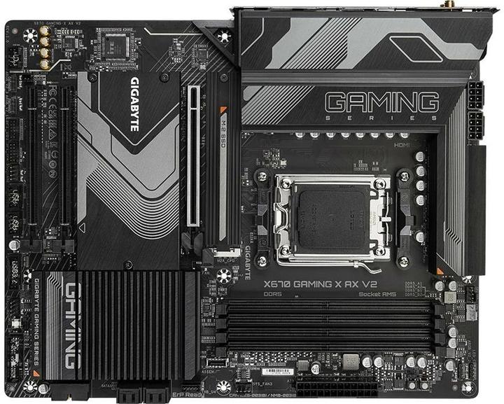 Produktbild Gigabyte X670 GAMING X AX V2 (AM5, AMD X670, ATX)