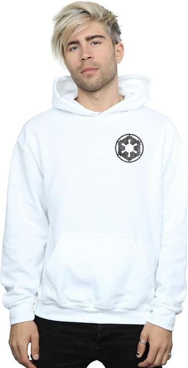 Image du produit Star Wars - Sweat à capuche THE MANDALORIAN GALACTIC EMPIRE INSIGNIA BREAST PRINT - Homme (S)