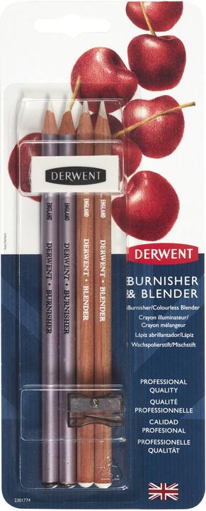 Actual product image Derwent Blender og Burnisher blyanter 4-pak (4 x)