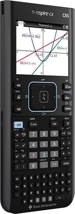 Actual product image TI Nspire CX CAS (Rechargeable battery)