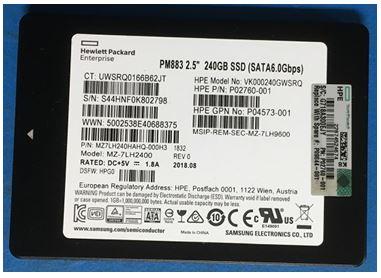 Image du produit HPE Drv SSD 240gb Sff Sata Ri Rw (240 Go)