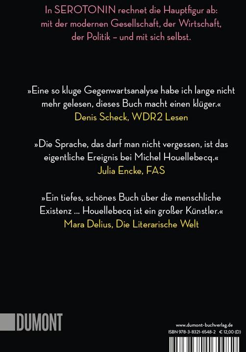 Produktbild Serotonin (Deutsch, Michel Houellebecq, 2020)