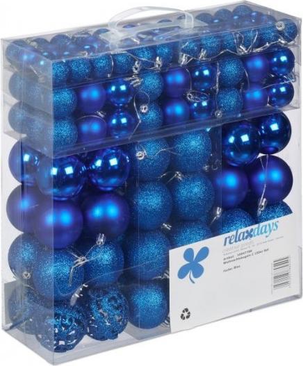 Produktbild Relaxdays Weihnachtskugeln-Set (150 -teilig)