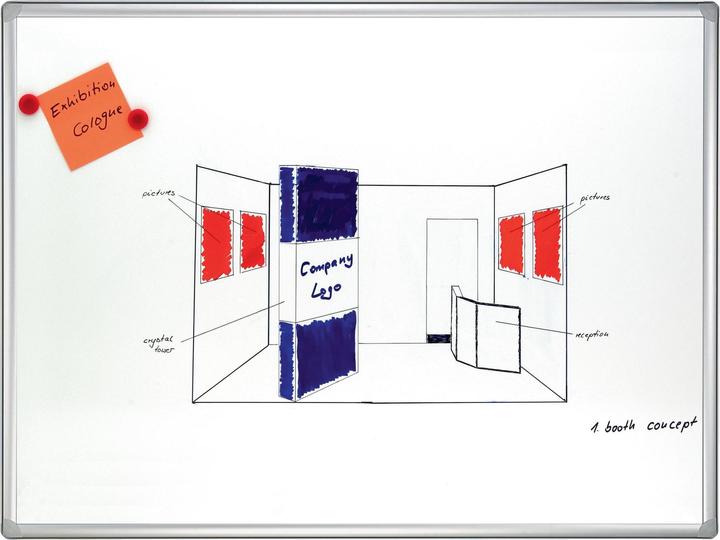 Produktbild Franken Whiteboard PRO Emaille (150 x 100 cm)