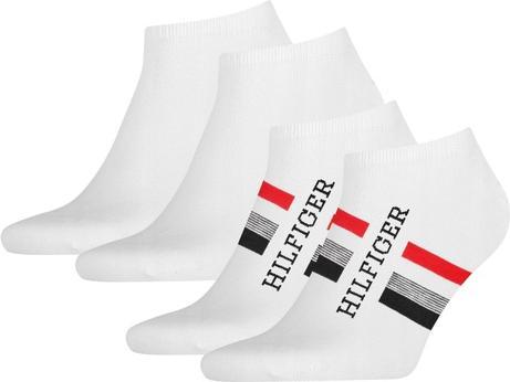 Tommy Hilfiger Socken Söckchen 2P Weiss (2er Pack, 39 - 42)