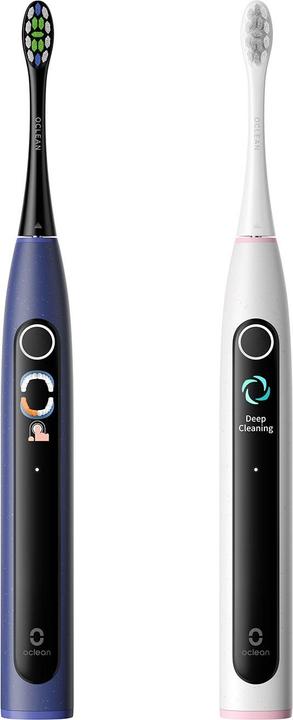 Produktbild Clean X Lite Smart Sonic Duo Set Elektrische Zahnbürste, grau und blau (Schallzahnbürste)