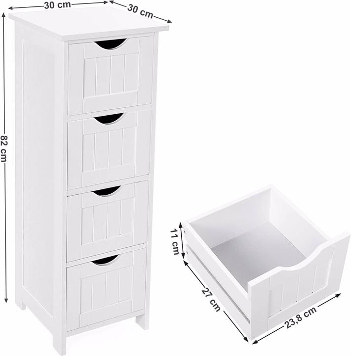 Image du produit Vasagle Felix (30 x 30 x 82 cm)