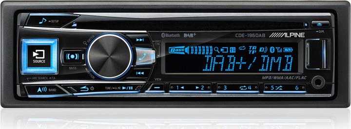 Alpine CDE-196DAB inkl. DAB-Antenne