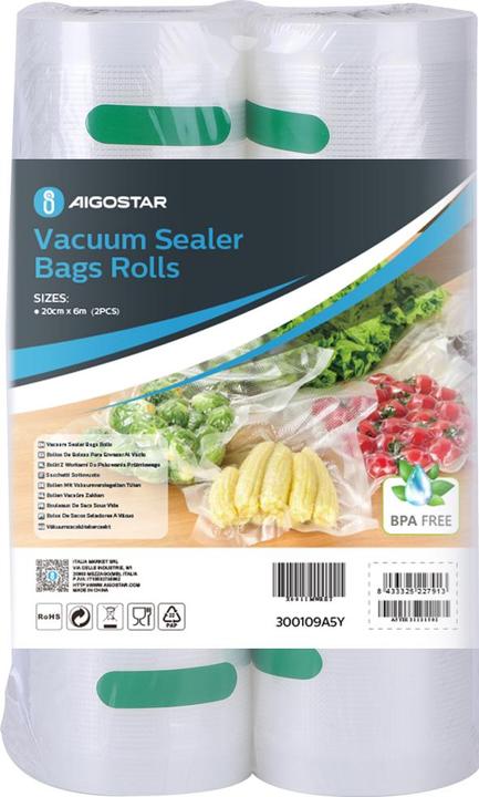 Actual product image Aigostar Vacuum-sealed bags (2 x)