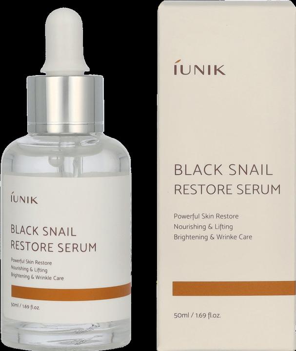 Actual product image iUNIK 70% Black Snail Mucin Restore Serum 50ml (50 ml)