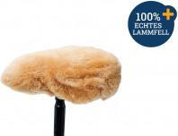Actual product image Filmer Velo saddle cover made from 100% lambskin