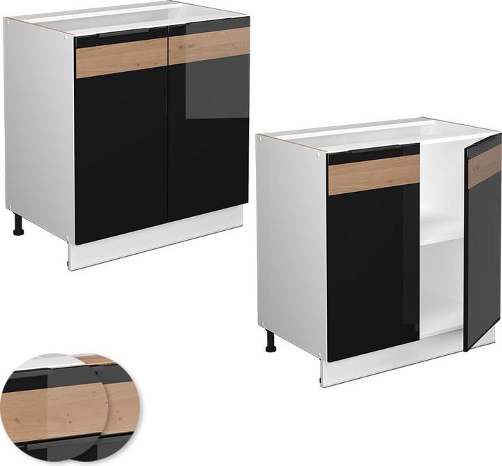 Produktbild Vicco Spülenunterschrank Fame-Line (80 x 60 x 81.5 cm)
