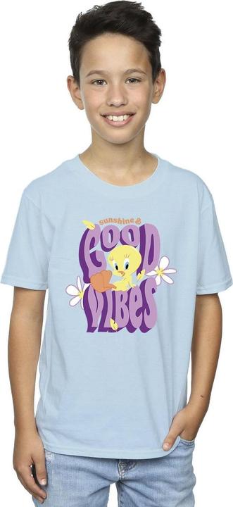 Actual product image Looney Tunes Boys Tweeday Sunshine & Good Vibes T-Shirt (140, 146)