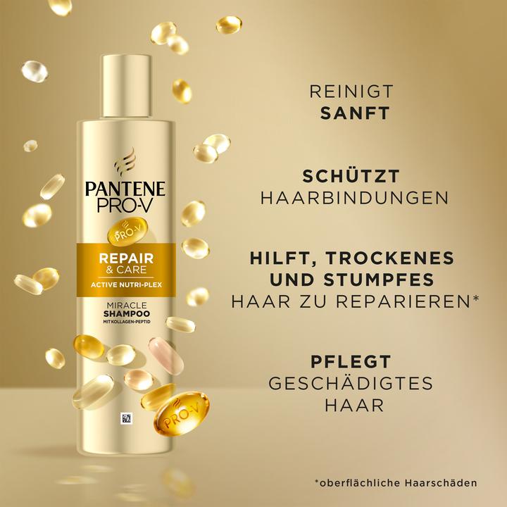Actual product image Pantene Pro-V Repair & Care Shampoo For Damaged Hair, 1 litre (1000 ml, Liquid shampoo)