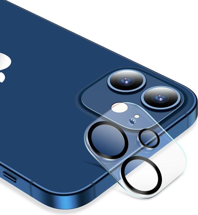 Immagine prodotto Screenguard Protezione della fotocamera Apple iPhone 12 Protezione della fotocamera in vetro (1 Pezzo/i, Apple iPhone 12)