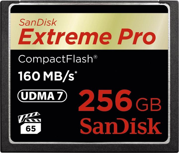 Produktbild SanDisk Extreme Pro Compact Flash (256 GB, CF)
