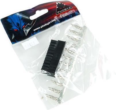 Image du produit Phobya Connecteur d'alimentation ATX 24 broches mâle