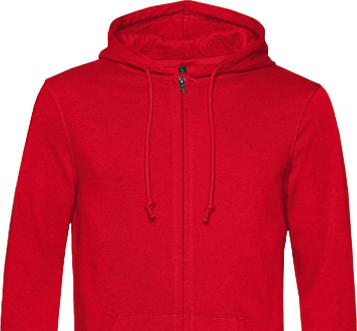 Immagine prodotto B&C Organic Felpa con Cappuccio e Zip Intera Uomo (XL)