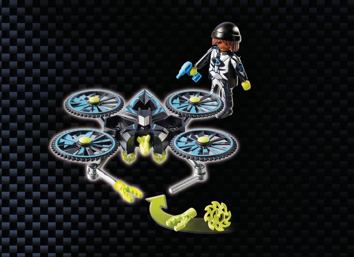 Actual product image Playmobil Dr. Drone's Command Center (9250, Playmobil Top Agents)