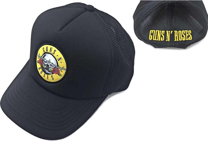 Image du produit Guns N Roses Casquette Circle Logo Black Mesh-Back
