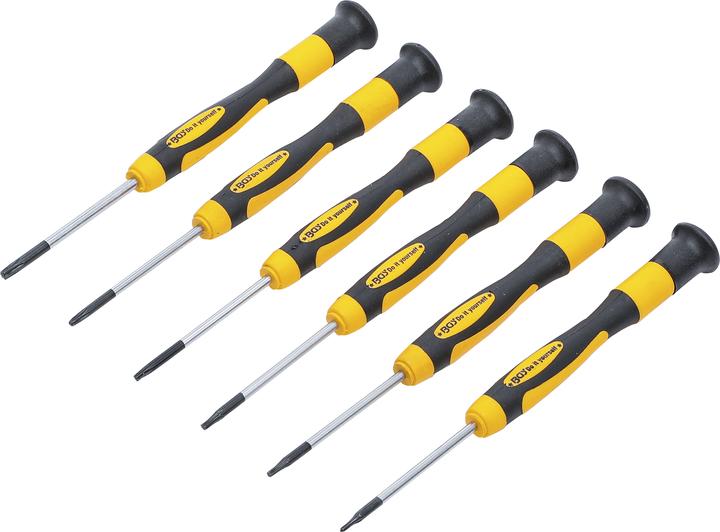 Actual product image BGS Precision Screwdriver Set T-Star (for Torx) 6 pcs. (T-section)