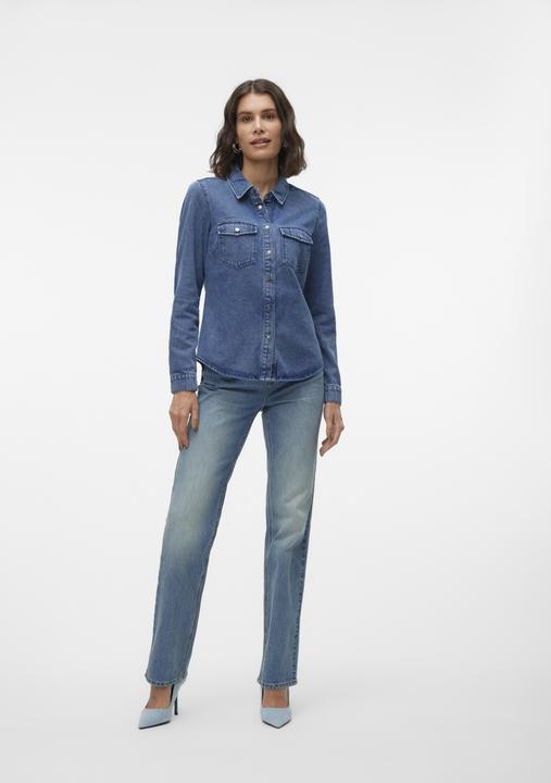 Produktbild Vero Moda VMJENNIE Jeanshemd Jeanshemd (S)