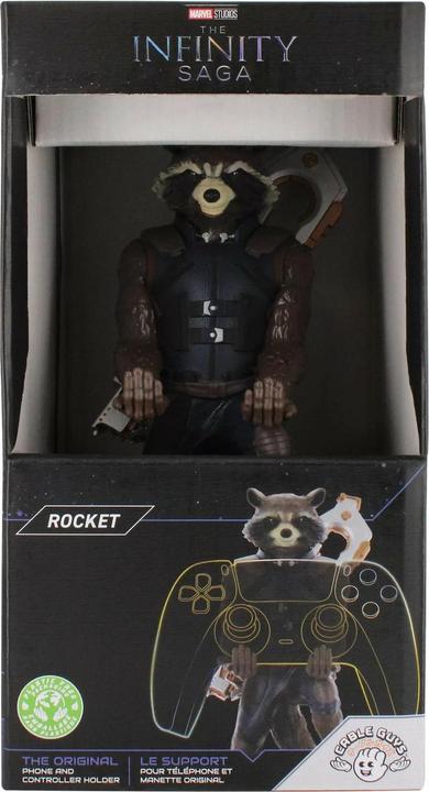 Immagine prodotto NoName MARVEL - Rocket - Figurina 20cm - Supporto Manette e Portatile (PS5)