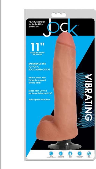 Actual product image Jock Vibrating Dong with Balls