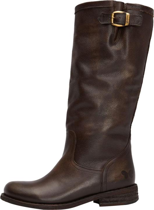 Felmini Gredo 6922, der halbhohe Bikerstiefel von, ist aus Glattleder gefertigt. Diese Stiefel sind (40)