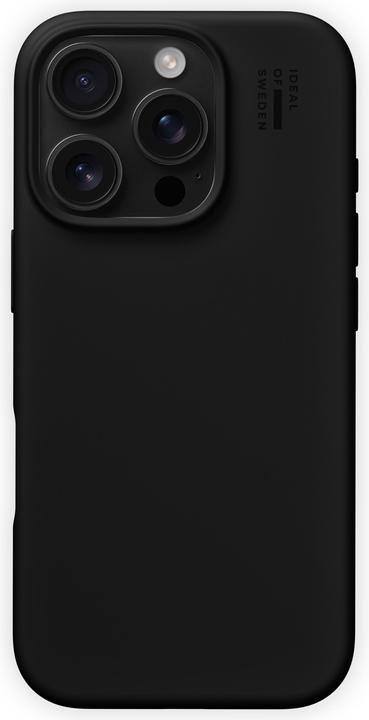 Image du produit iDeal Of Sweden Étui en silicone pour iPhone 16 Pro - Noir (Apple iPhone 16 Pro)