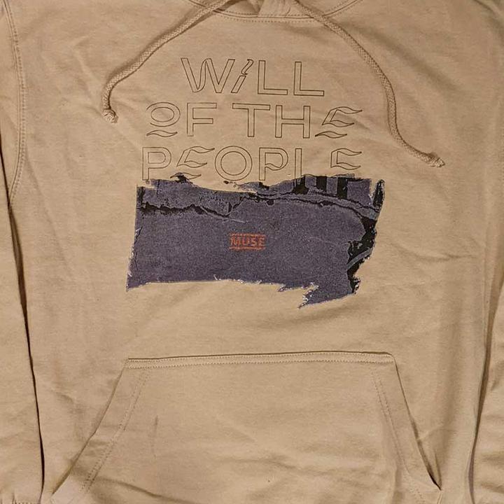 Actual product image Muse Unisex Adult Will Of The People Pullover Hoodie (L)