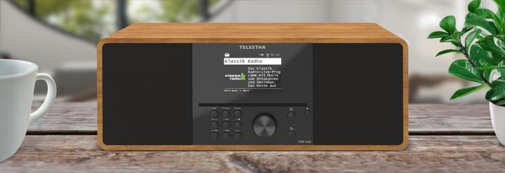 Produktbild Telestar TOP 300 (Internetradio, DAB+, FM, Bluetooth, WLAN)
