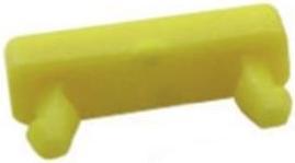 Image du produit Wirewin Clip de couleur pour câble patch LED : jaune (Accessoires pour câbles)