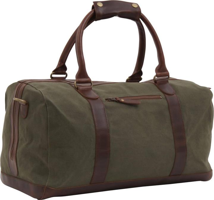 Actual product image Buckle & Seam Weekender Willow Canvas Green/Blue (37 l)
