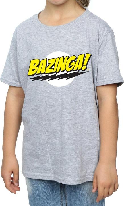Actual product image Dam Girls Bazinga Cotton T-Shirt (128)