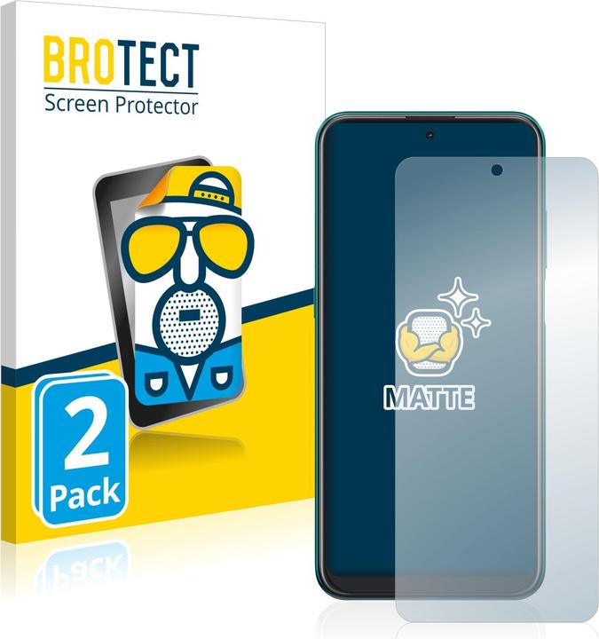 Actual product image BROTECT Anti-glare screen protector matt (2 Piece, Nokia X20)