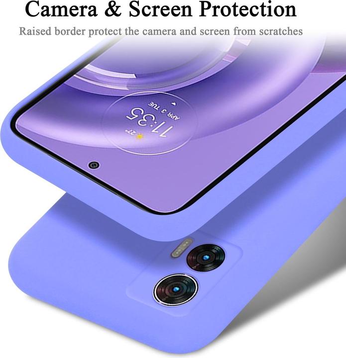 Immagine prodotto Cadorabo Custodia TPU Liquid Silicone Case (Motorola Edge 30 Neo)