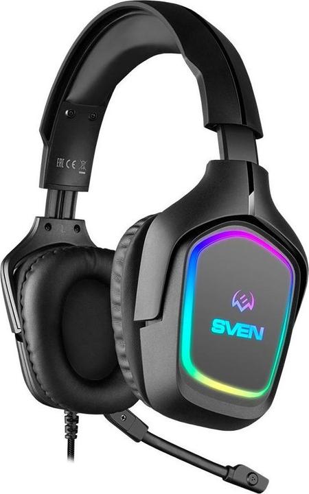 Immagine prodotto Sven Cuffie con microfono Cuffie da gioco con microfono AP-U750MV, nero (USB, RGB)