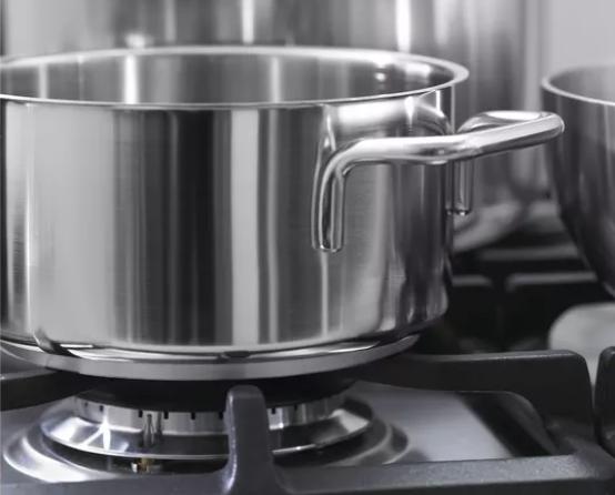 Actual product image Demeyere Apollo (20 cm, Pot, Stainless steel)