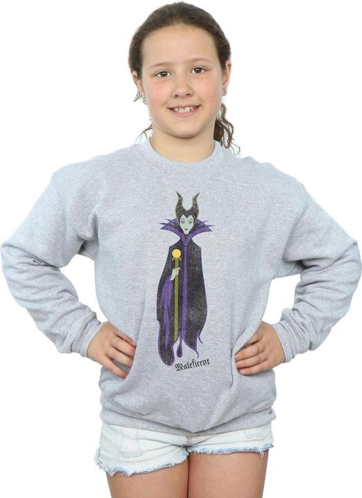 Produktbild Disney Sleeping Beauty Classic Maleficent Sweatshirt Mädchen (140, 146)