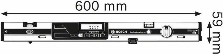 Actual product image Bosch Professional Protractor GIM 60 L (60 cm)