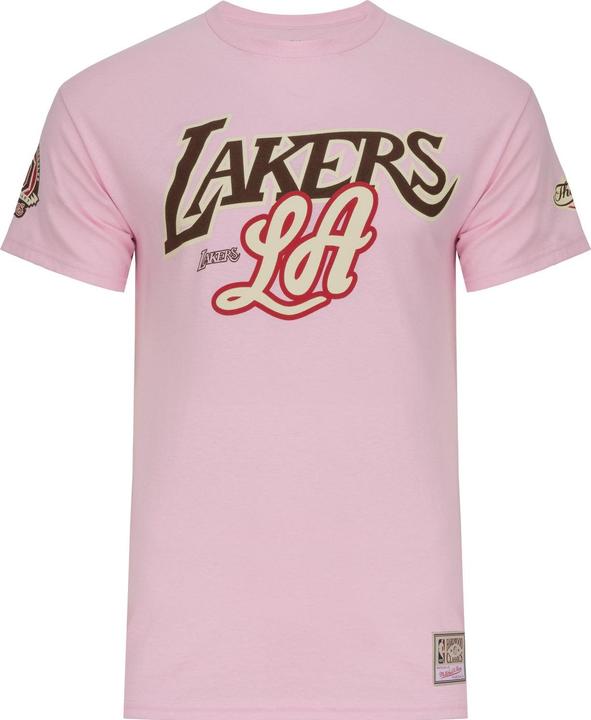 Actual product image Mitchell & Ness Shirt - SUGAR Los Angeles Lakers pink (S)