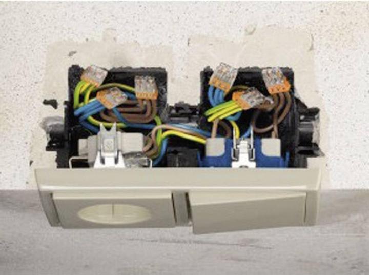 Actual product image Wago COMPACT plug-in terminal block, 8 x 0.5 - 2.5mm², gray, PU 50 pcs.