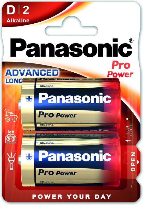 Actual product image Panasonic Pro Power (2 pcs., D, 1200 mAh)