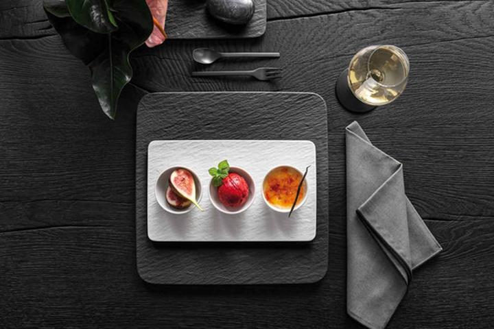 Actual product image Villeroy & Boch Set Dipschälchen 4tlg. Manufacture Rock blanc