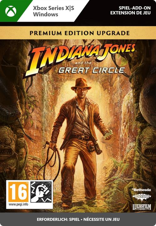 Actual product image Microsoft Indiana Jones and the Great Circle - Premium Edition Upgrade (Windows, Xbox Series X, Xbox Series S)