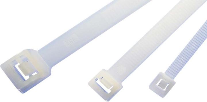 Actual product image HellermannTyton Cable tie RT40R 217x3,9mm (Plastic cable ties, 215 mm, 100 pcs.)