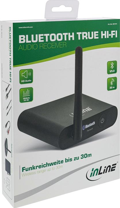Actual product image InLine Bluetooth True Hi-Fi Audio Receiver (Receiver)